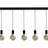 Urban Interiors Hanglamp Bulby 5-lichts Zwart