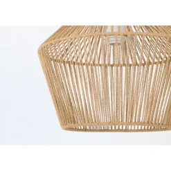 Light & Living Hanglamp Caspian - Bruin/Wit- Ø40cm Outlet