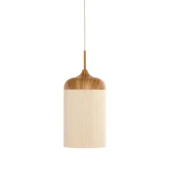 Light & Living Hanglamp Dania - Naturel/Crème - Ø16cm Sale
