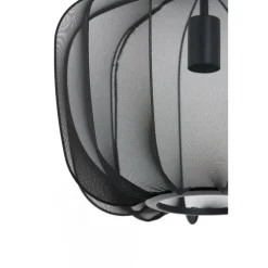 Light & Living Hanglamp Plumeria - Zwart - Ø40cm New