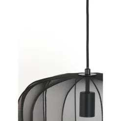 Light & Living Hanglamp Plumeria - Zwart - Ø40cm New