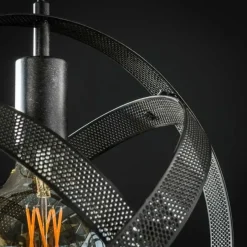 Dimehouse Hanglamp Yaya 3-lichts mesh - Metaal - Zwart Online