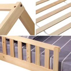 Happy Garden Bed MARCEAU - Bruin - Hout Clearance