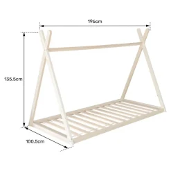 Happy Garden Bed VALENTIN - Bruin - Hout Outlet