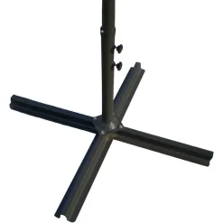 Happy Garden Offset paraplu MOLOKAI - Oranje - Staal Outlet