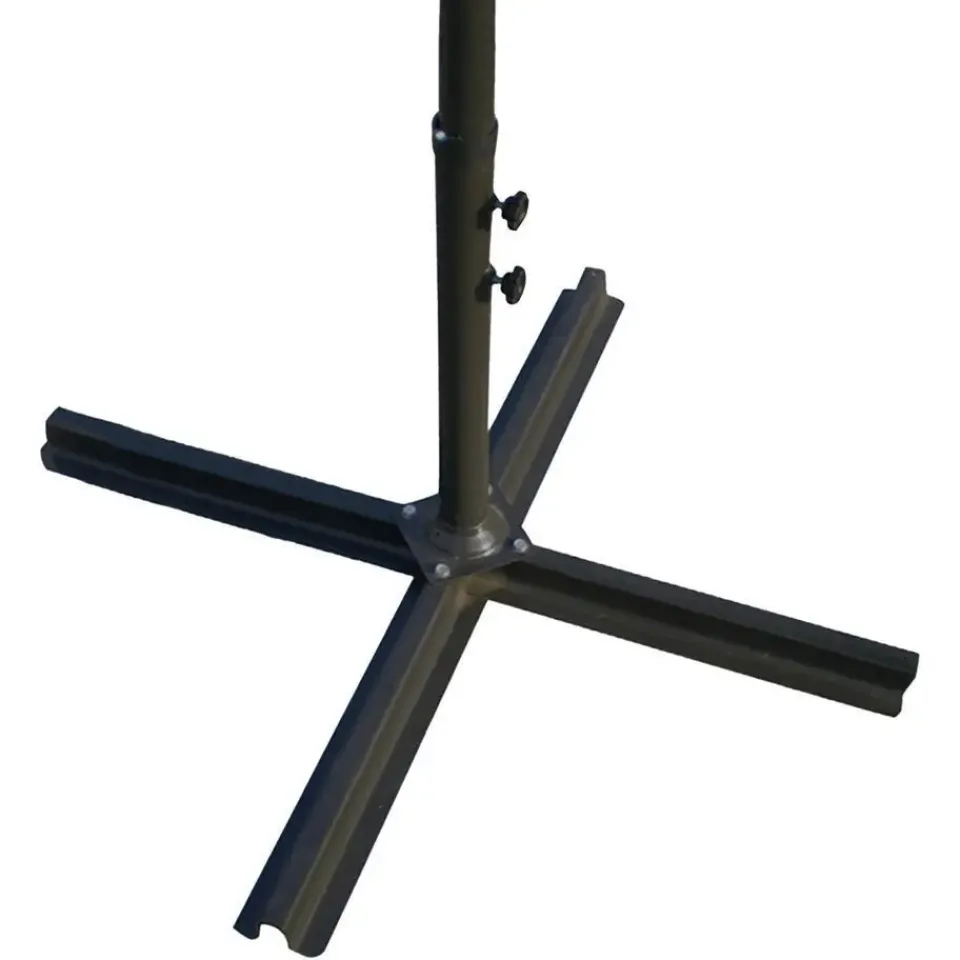 Happy Garden Offset paraplu OAHU - Blauw - Staal Clearance