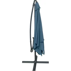 Happy Garden Offset zonnescherm MOLOKAI - Blauw - Staal Outlet