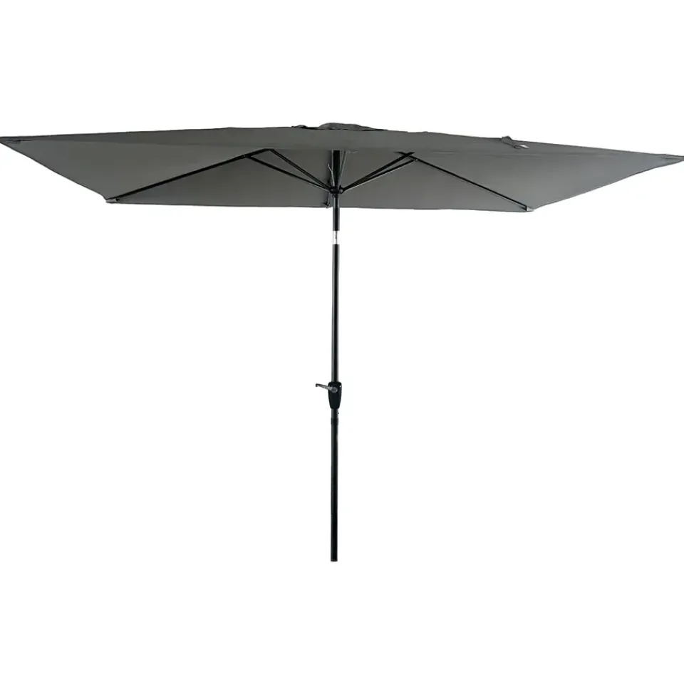 Happy Garden Parasol HAPUNA - Grijs - Aluminium Clearance