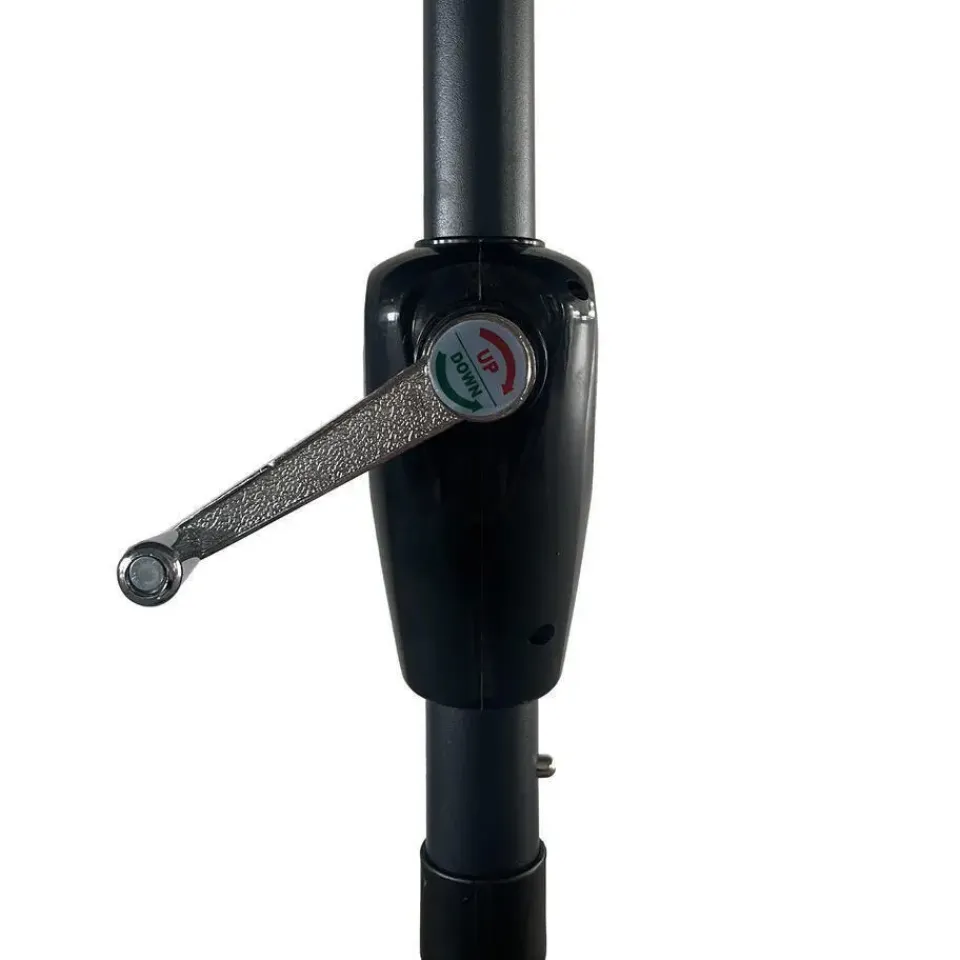 Happy Garden Parasol HAPUNA - Grijs - Aluminium Clearance