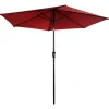 Happy Garden Parasol HAPUNA - Rood - Aluminium