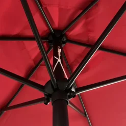 Happy Garden Parasol HAPUNA - Rood - Aluminium