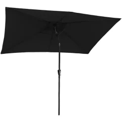Happy Garden Parasol HAPUNA - Zwart - Aluminium Online