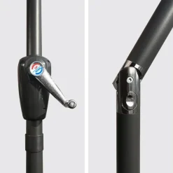 Happy Garden Parasol HAPUNA - Bruin - Aluminium Hot