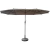 Happy Garden Parasol LINAI - Bruin - Stof Online
