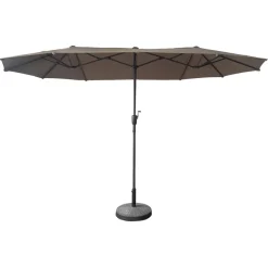 Happy Garden Parasol LINAI - Bruin - Stof Online