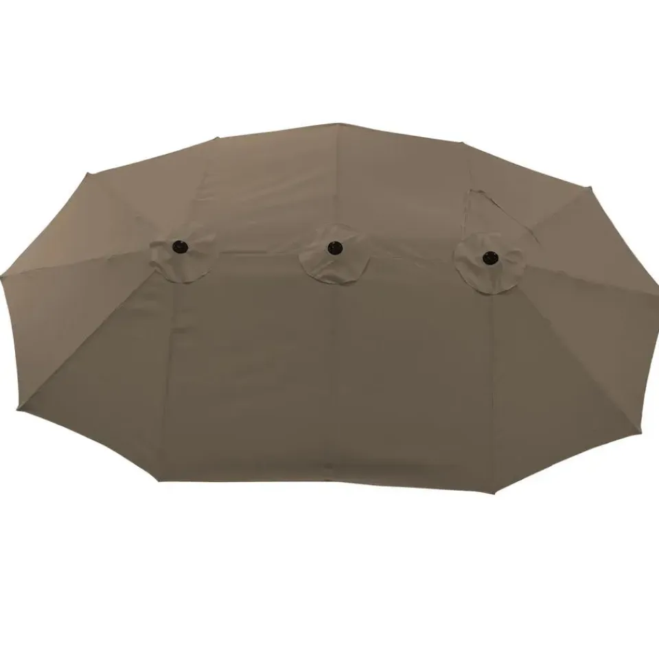 Happy Garden Parasol LINAI - Bruin - Stof Online