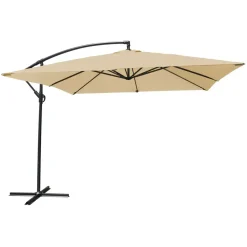 Happy Garden Parasol MOLOKAI - Beige - Aluminium Online
