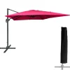 Happy Garden Parasol MOLOKAI - Roze - Aluminium Discount