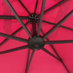 Happy Garden Parasol MOLOKAI - Roze - Aluminium Discount