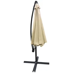 Happy Garden Parasol OAHU - Beige - Staal New