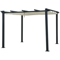 Happy Garden Pergola CASSIS - Beige - Aluminium Online