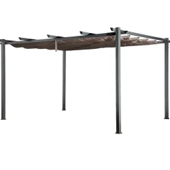 Happy Garden Pergola CASSIS - Bruin - Aluminium Best