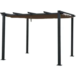 Happy Garden Pergola CASSIS - Bruin - Aluminium Best