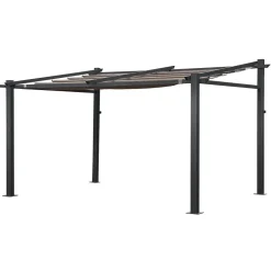 Happy Garden Pergola FRÉJUS - Bruin - Aluminium