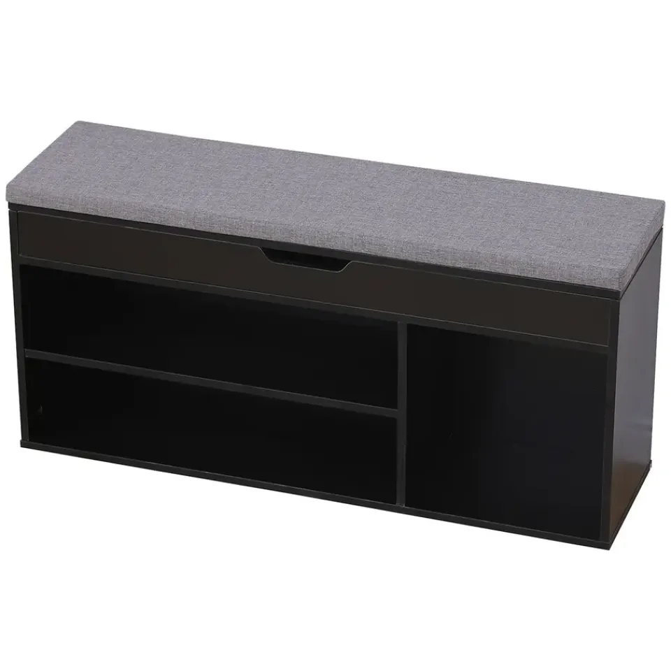 Happy Garden Schoenenkast ALAN - Zwart - MDF Online