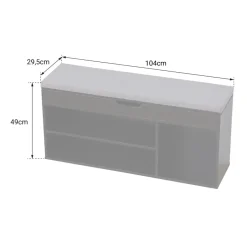 Happy Garden Schoenenkast ALAN - Zwart - MDF Online