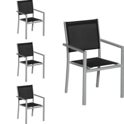 Happy Garden Stoel - Grijs - Aluminium New