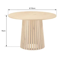 Happy Garden Tabel LIV - Bruin - Spaanplaat Hot