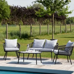 Happy Garden Tuinmeubilair OUVÉA - Grijs - Touw New