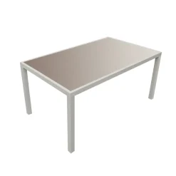 Happy Garden Tuinmeubilair BERGAMO - Bruin - Aluminium Discount