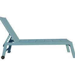 Happy Garden Zonnebaden BARBADOS - Blauw - Aluminium Discount