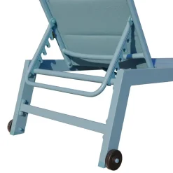 Happy Garden Zonnebaden BARBADOS - Blauw - Aluminium Discount