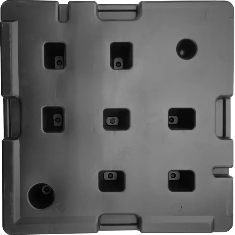 Happy Garden Zonnescherm CROZON - Zwart - Plastic Sale