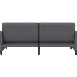 Dorel Home Hartford - 3-zits slaapbank in grijs stof Outlet