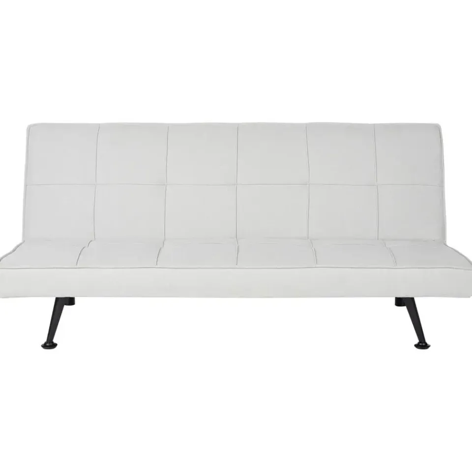 Beliani HASLE - Slaapbank 3-zits - Lichtgrijs - Polyester Discount