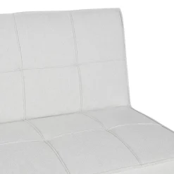 Beliani HASLE - Slaapbank 3-zits - Lichtgrijs - Polyester Discount