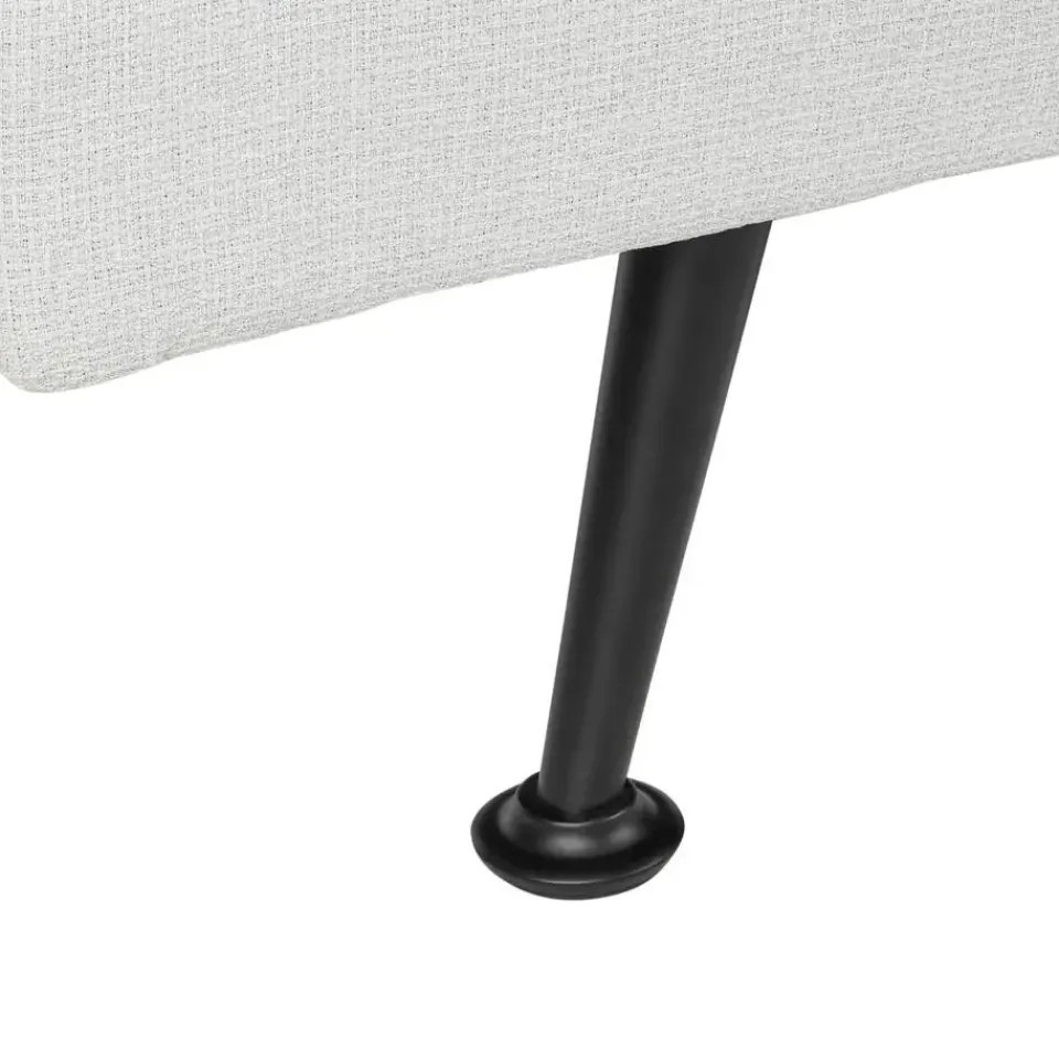 Beliani HASLE - Slaapbank 3-zits - Lichtgrijs - Polyester Discount