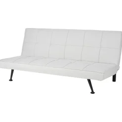 Beliani HASLE - Slaapbank 3-zits - Lichtgrijs - Polyester Discount