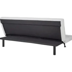 Beliani HASLE - Slaapbank 3-zits - Lichtgrijs - Polyester Discount