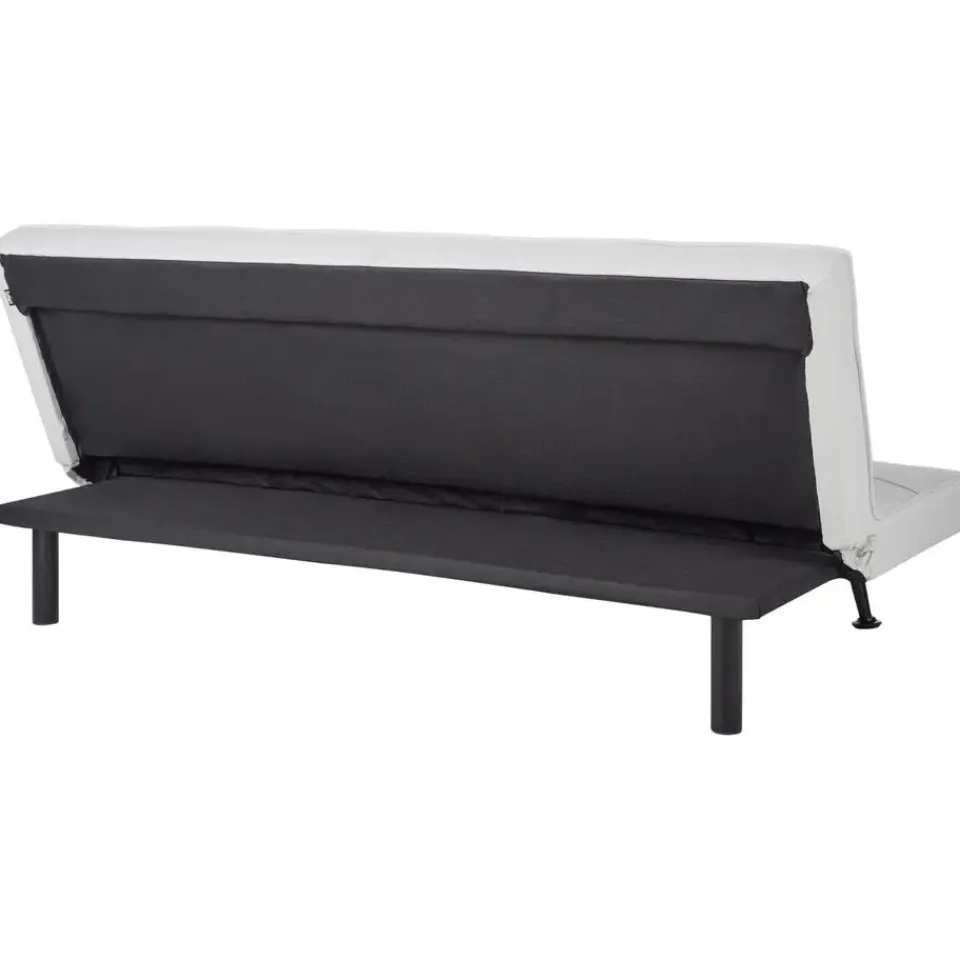 Beliani HASLE - Slaapbank 3-zits - Lichtgrijs - Polyester Discount