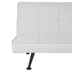 Beliani HASLE - Slaapbank 3-zits - Lichtgrijs - Polyester Discount