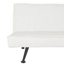 Beliani HASLE - Slaapbank 3-zits - Wit - Bouclé Sale