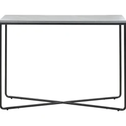 Beliani HAZEN - Sidetable - Grijs/Zwart- MDF Clearance