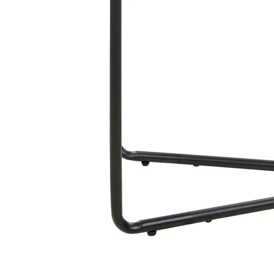 Beliani HAZEN - Sidetable - Grijs/Zwart- MDF Clearance