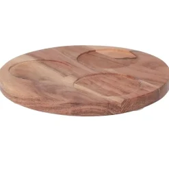 Beliani HERAKLION - Dienblad - Meerkleurig - Hout Outlet