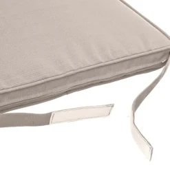 Hesperide Tuinstoelkussen - taupe - uv-bestendig - 40 x 4 cm New